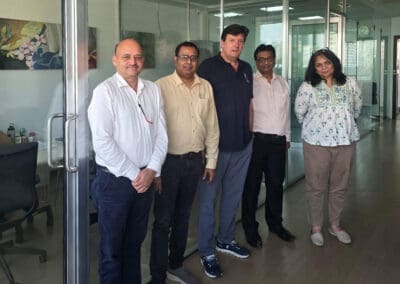 Newco Pro India Representative Jose Maria Costa Meetings with Delegates in India Building Partnerships