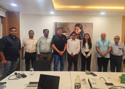 Newco Pro India Representative Jose Maria Costa Meetings with Delegates in India Building Partnerships