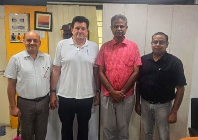 Newco Pro India Representative Jose Maria Costa Meetings with Delegates in India Building Partnerships