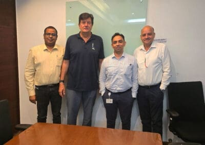 Newco Pro India Representative Jose Maria Costa Meetings with Delegates in India Building Partnerships