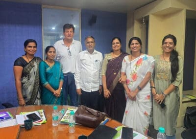 Newco Pro India Representative Jose Maria Costa Meetings with Delegates in India Building Partnerships