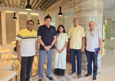Newco Pro India Representative Jose Maria Costa Meetings with Delegates in India Building Partnerships