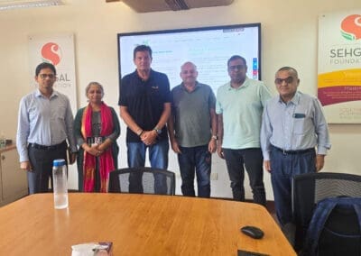 Newco Pro India Representative Jose Maria Costa Meetings with Delegates in India Building Partnerships